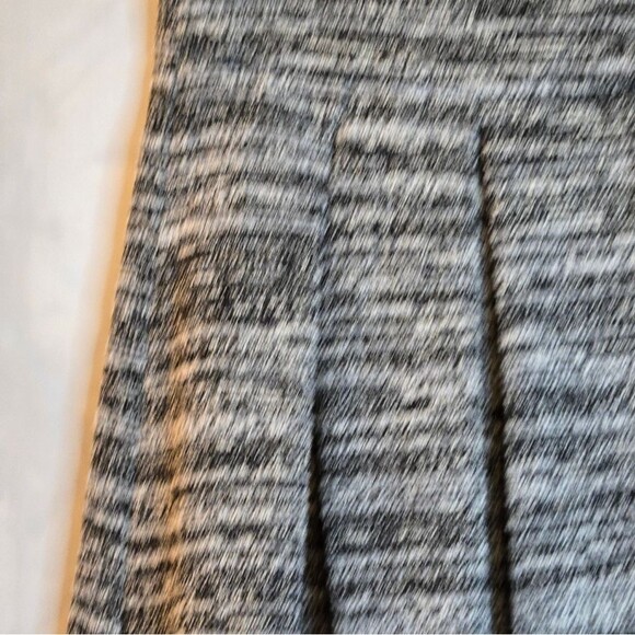 Karl Lagerfeld Tweed Lace Hem Marled Black Skirt Size 4 Feminine Coquette Girl - Picture 12 of 14